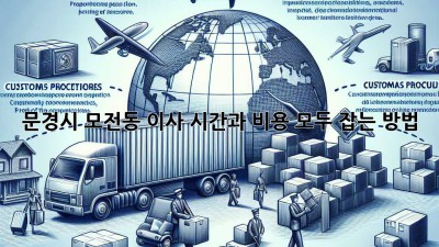 문경시 모전동 이사, 시간과 비용 모두 잡는 방법!